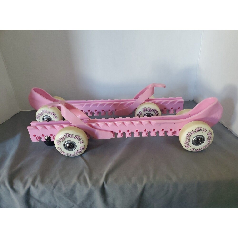 RollerGard Rolling Skate Guards, Turn Hockey Skates into Roller Skates - PINK